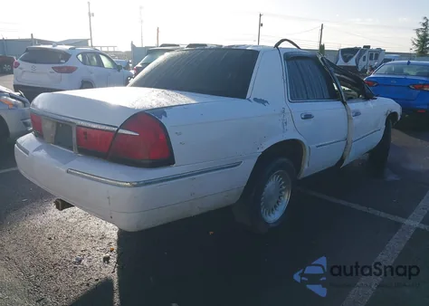 2001 Mercury Grand Marquis Ls из США, поврежденный, VIN 2MEFM75W81X677318